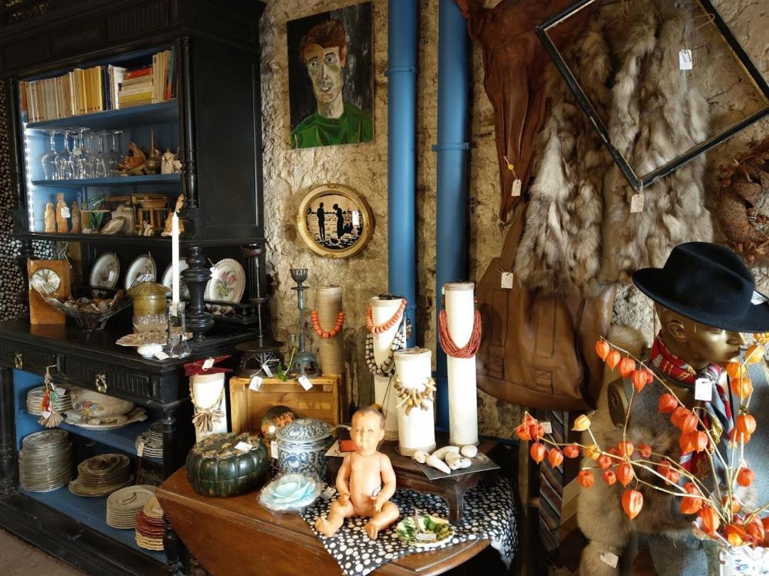 Maison D'Hotes "Les Volets Verts" Et Sa Brocante Ecueille Eksteriør bilde